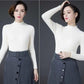 Winter Women's Woolen Sweater  Thickened Warm Turtleneck Sweater Slim Cashmere Sweater Jumper Tops