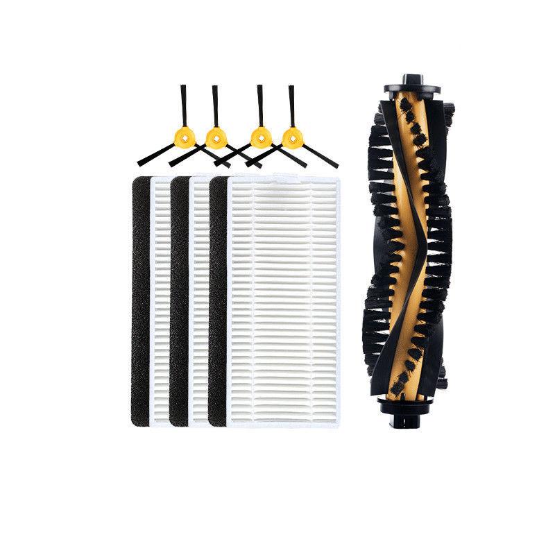 Replacement Parts for Robot Vacuum Cleaners Cobos Sweeping Robot Accessories Lele Lingyun DN621+DN620/DH35/45 Hypa Side Brush Rolling Brush Set