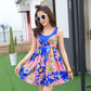 Swimsuit Large Size One-piece Cover Belly Slimming Loose Skirt One-Piece Swimsuit Vacation Beach Swimming Swimsuit