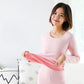 Winter Women's Thermal Underwear Tight-fitting High-neck Striped Bottoming Shirt Plus Velvet Padded Blouse