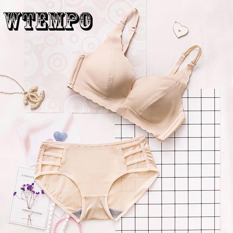 No Steel Ring Thin Thin Adjustable Comfort on The Underwear Set