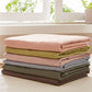 Bedding Solid Color Three-piece Set One-piece Bed Sheet Two Pillowcases Single Double Bed Cotton Cloth Breathable and Mechanically Washable