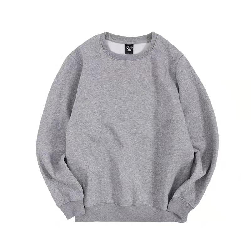 Sisters Outfit Color Plus Size Loose Round Neck Sweater Unisex Class Clothes Couple Candy Color Long Sleeve Pullover Sweatshirt Girlfriends Outfit