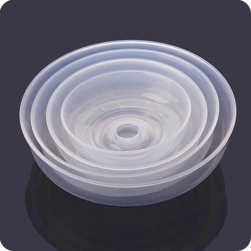 4pcs Plastic Microwave Food Cover Clear Lid Safe Vent Kitchen Tools Home Accessories