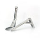 2x 8-14 Inch White Folding Angle Bracket DIY Home Table Bench Adjustable Wall Mounted Durable Bearing Shelf Bracket