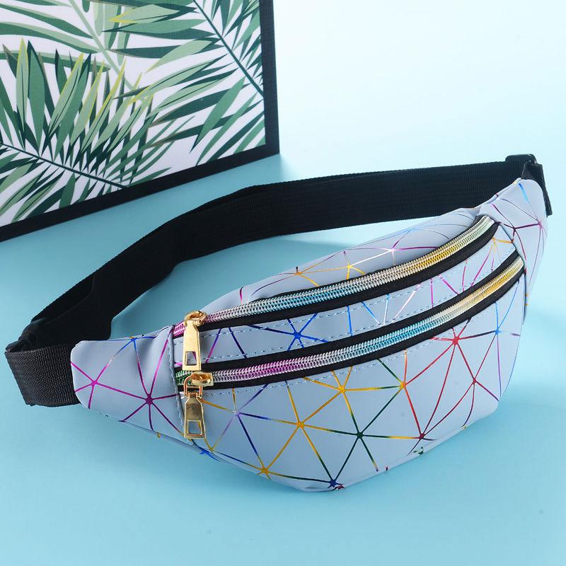 Fashion All-match Waist Bag Ladies Trend Multifunctional Personality Leisure One-shoulder Diagonal Chest Bag
