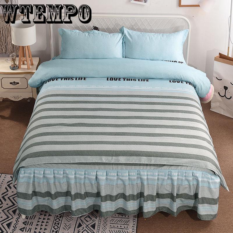 Bedding Set Flower Bed Linen 4pcs/set Duvet Cover Set Pastoral Bed Sheet  Duvet Cover
