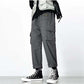 Autumn Men's Multi-pocket Straight Loose Casual Pants Sports Nine Casual Pants Male Trend