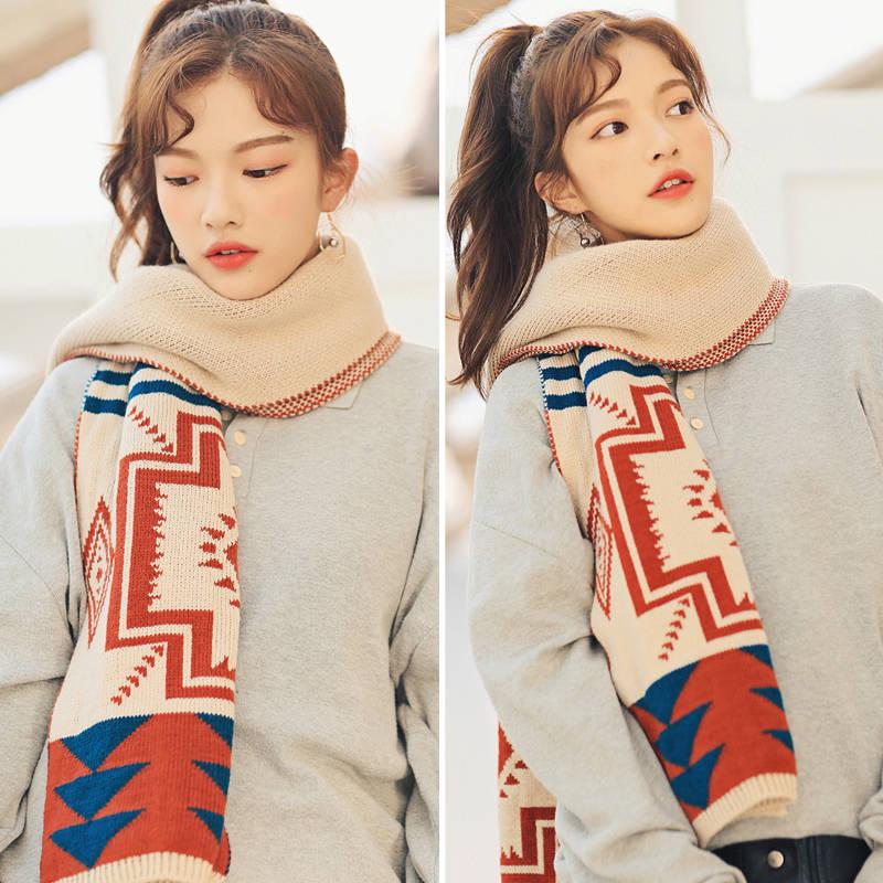 Men Scarf Winter Warm Solid Soft Women Cashmere Scarves Shawls and Wraps Couple Scarfs Gift