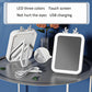 3-layer Lighting LED Makeup Mirror USB Touch Screen Foldable Portable Long-lasting Battery Life