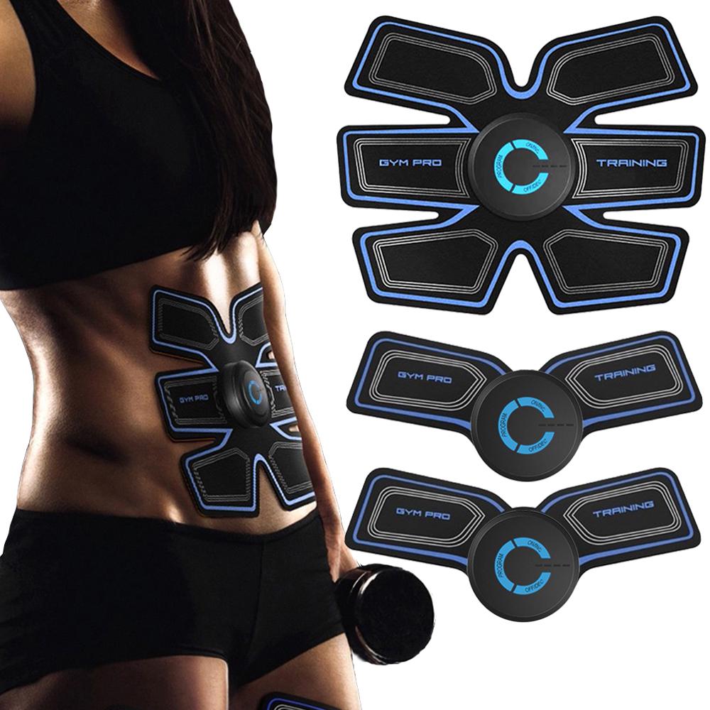 Electric Stimulators Massager Abdominal Muscle Exerciser Belly Arm Exercise Home Fitness Equipment