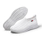 Men's Fashion Versatile Mesh Shoes Hollow Breathable Sneakers Student Casual Running Shoes