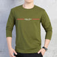 Autumn Long-sleeved T-shirt Round Neck Plus Size Bottoming Shirt Loose Fashion Pullover Suitable for Young Men