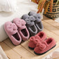 Autumn and Winter Cotton Slippers Women's Bag with Indoor Thick Bottom Non-slip Cute Warm Shoes