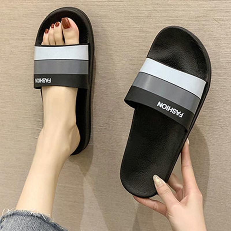 Summer Sandals and Slippers for Home Indoor Home Bathroom Bath Non-slip Plastic Soft Bottom Female Home Slippers It's A Little Bit Smaller