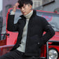 Jacket Men's Winter Men's Cotton-padded Clothes Stand-up Collar Slim Cotton-padded Jacket Korean Style Trendy Brand Handsome Men's Padded Coat