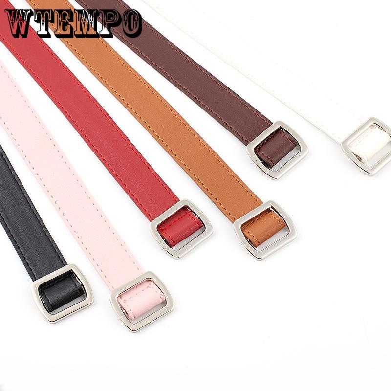 Skinny Waist Belt Fashion Women Lady Girl Thin Leather Narrow Waistband