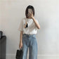 Women Short Sleeve T-shirts Loose Casual Animal Embroidery O-neck Korean Style Fashion All-matchTee