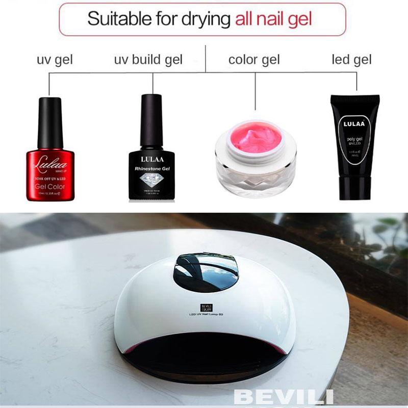 UV LED Lamp For Nails Dryer Sun Light Lamp For Manicure Gel Nail Polish Nail Art Tools