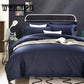 Four-piece Solid Color Fabric Bedding Set