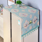 Fridge Dust Cover Washing Machine Cover Household Dust Proof Covers with Storage Pockets