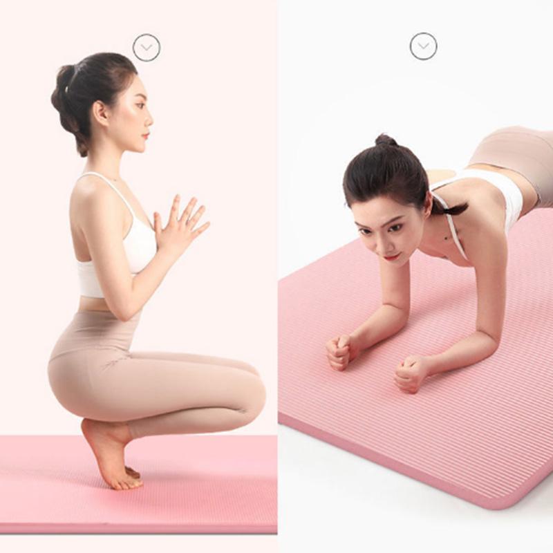 Yoga Mat Thickening Non-slip Beginners Widening and Lengthening Men and Women Fitness Dance Mat Weight Loss Yoga Home