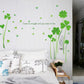 Big Size Clover Wall Stickers Home Decor Living Room Bedroom Bathroom Children Room Wall