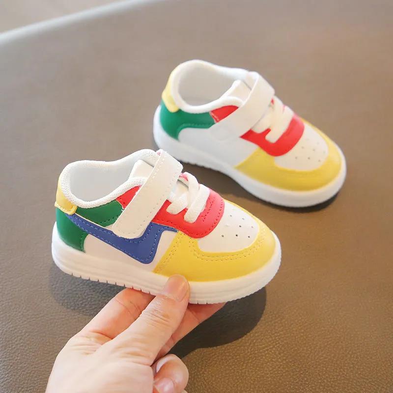 Baby Shoes Toddler Girls Boys Sports Shoes for Children Girls Baby Leather Flats Kids Sneakers Casual Infant Soft Shoes