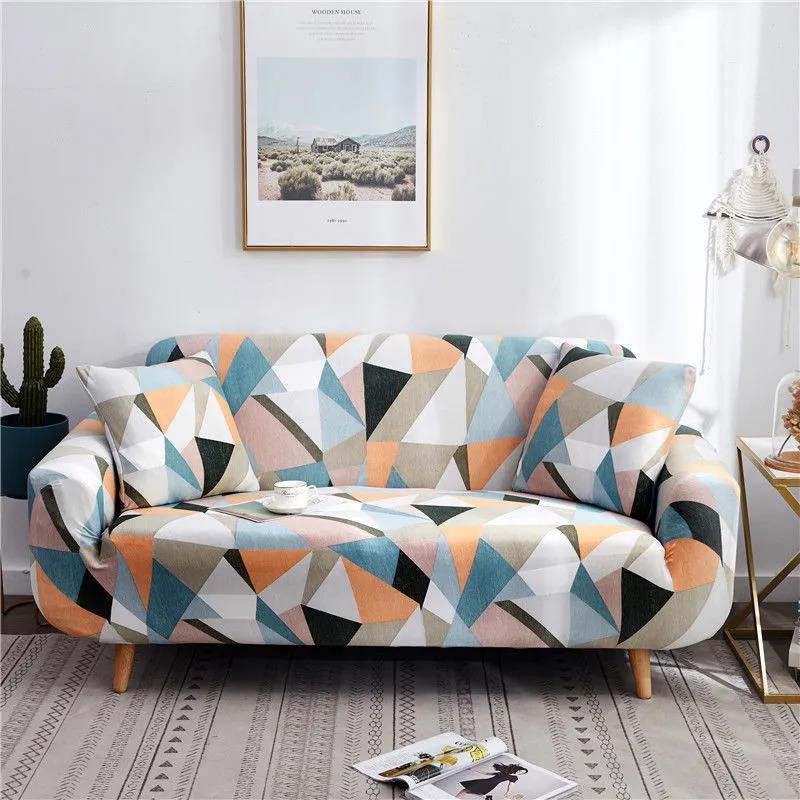 Elastic All-inclusive Sofa Cover Dust Cover Home Decoration Modern Sofa Cover Modular Sofa Full Cover Paste Non-slip Sofa Cushion