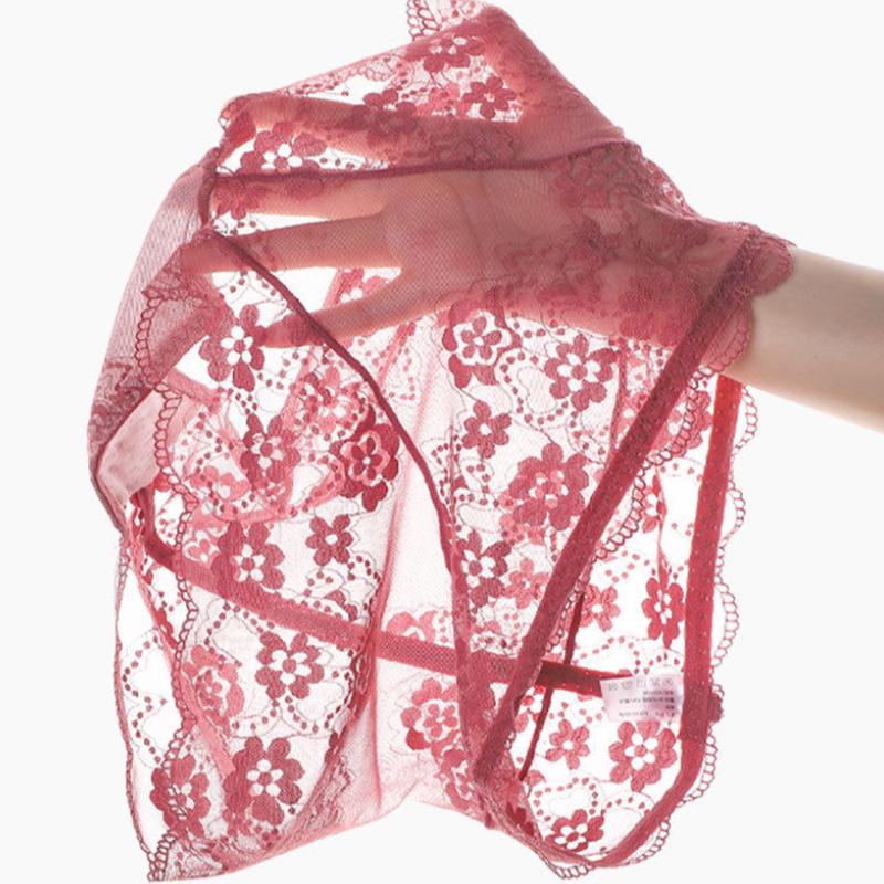 Underwear Women's Lace Cotton Crotch Student Nude Women's New High-waisted Belly