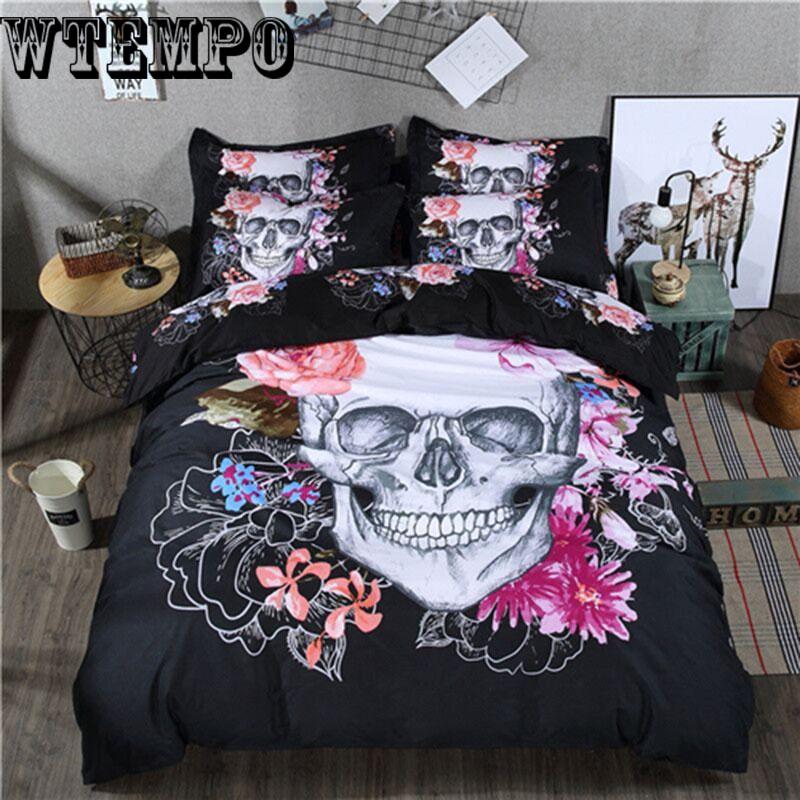 High Quality Bed Set 3d Animal Quilt Cover Bedding Set Article Wolf Four Paper Set