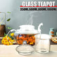 Heat-resistant High-temperature Filter Glass Teapot Household Flower Teapot Single Pot Small Tea Kettle Tea Set Tea Maker Thickening