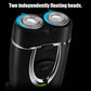 Shaver Electric Rechargeable Multi Functional Portable Double Head Floating Washing Hair Remove