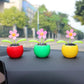 Car Ornaments Car Interior Accessories Car Center Console Decoration Supplies Solar Swing Flower Girl Ornaments