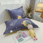 Pure Cotton Pillowcase Cute Cartoon Printing Pillowcase Bedroom Bed Double Pillowcase 48*74cm