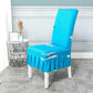 Chair Cover Universal Backrest Cover Stool Seat Fabric Home Dining Chair Cushion Cover Elastic One-piece Chair Cover
