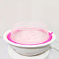 Oven Food Cover Plastic Microwave Bowl Splatter Lid Heat-resistant Heating Protector