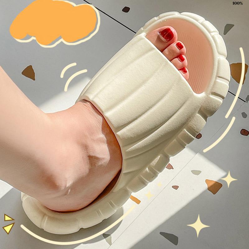 Sandals and Slippers Summer Ladies Home Indoor Non-slip Household Soft Bottom Thick Bottom Bathroom Bath Women Slippers