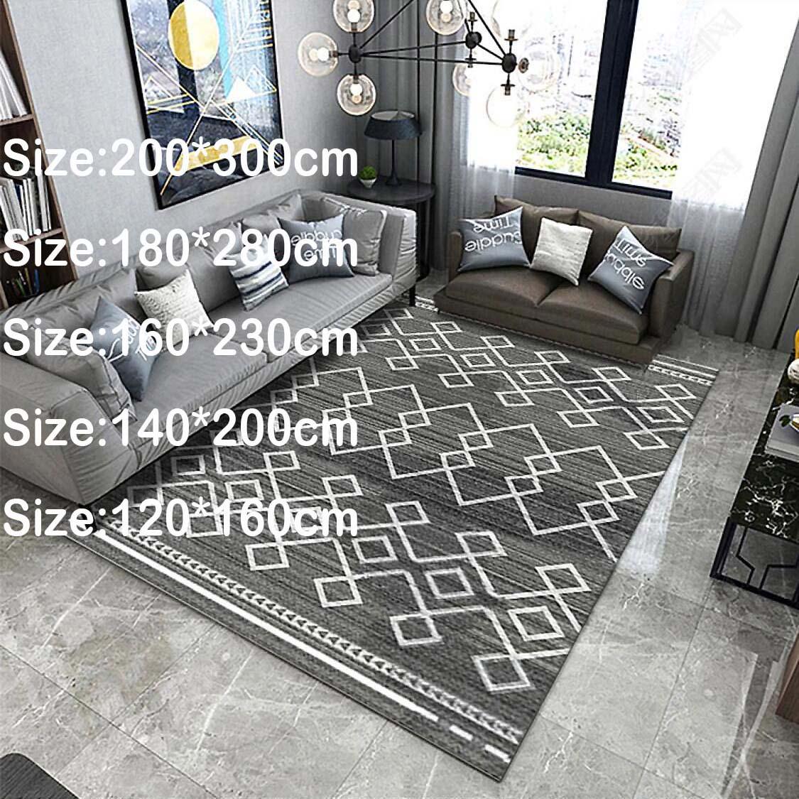 Room mat European style living room carpet coffee table sofa cushion home bedroom