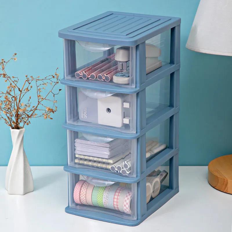 Capacity Cosmetic Storage Box Make Load Organizer Jewellery Nails Make Container Desktop Miscellaneous Storage Box