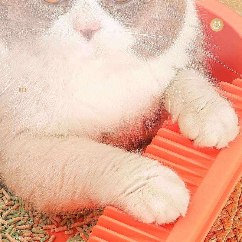 Cat Litter Box Splash-proof Semi-enclosed Large Cat Toilet Deodorant Cat Poop Box Small Kitten Litter Box Kitty Supplies