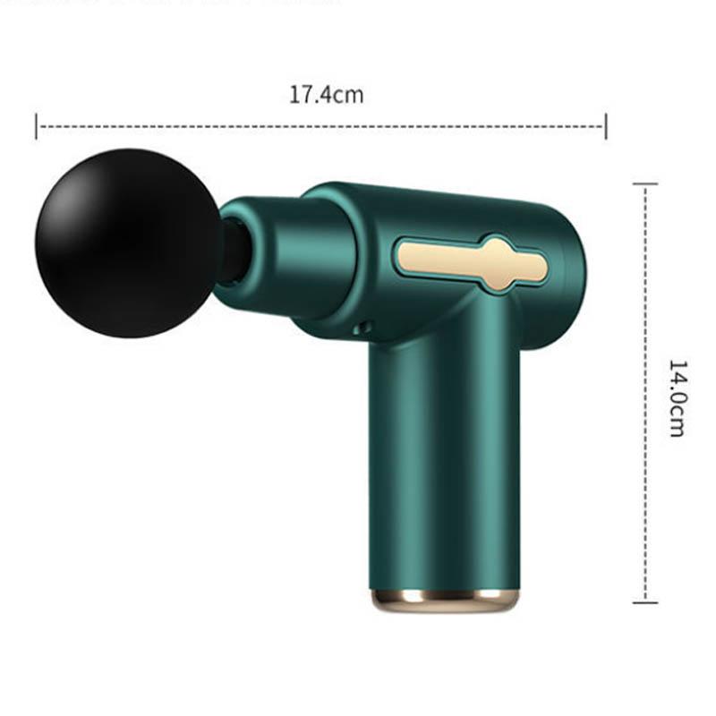 Short Gun Mini Muscle Massager Fitness Professional Neck Machine Electric Multi-function Small Relax Gun Massage Gun