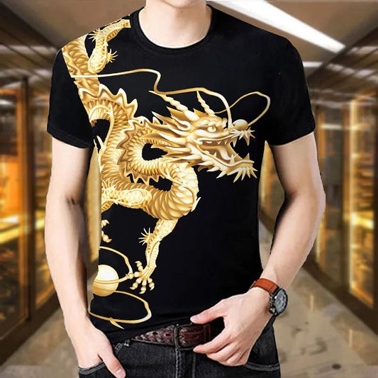 3D Printing Pullover Youth Shirts Casual and Comfortable T-shirt Fashion Personality Half Sleeve Tees Trend Clothing
