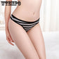 6 Pcs/Lot Sale Women's Underwear pure Cotton Women Striped Panties