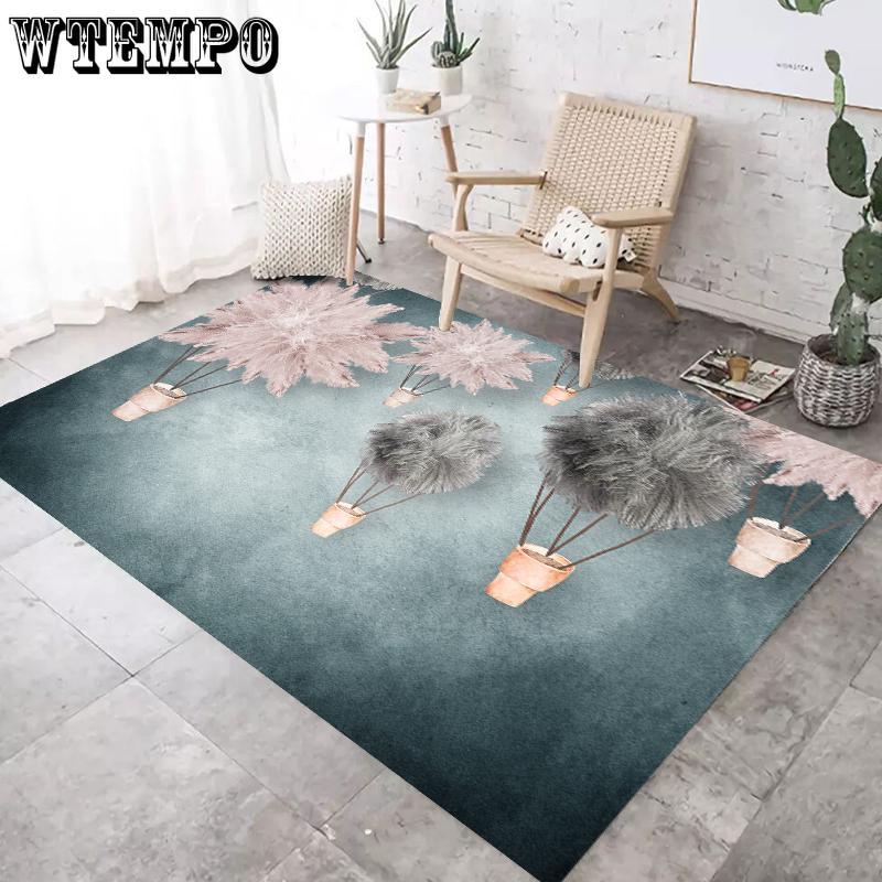 Modern Soft Carpets for Living Room Bedroom Rugs Nordic Style Geometric Print Large Area Rug