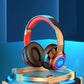 Luminous Bluetooth Headset Head-mounted Subwoofer Plug Cartoon Computer Mobile Phone Wireless Sports Game Headset Universal