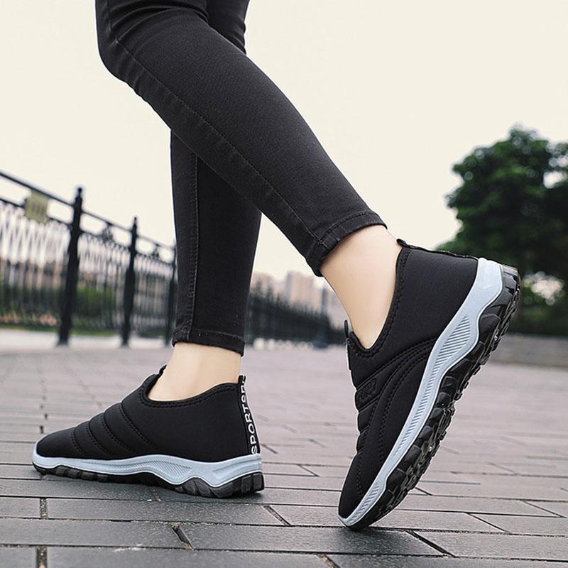 Cotton Shoes Women Winter Plus Velvet Warm Cotton Boots Snow Boots Non-slip Shoes Sports Shoes Casual Shoes