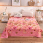 Flower Pattern Bed Sheet One-piece Four Seasons Universal Cotton Household Sheets Queen Size Bedding