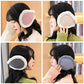 Women's Winter Earmuffs Ear Warmer Solid Color Plaid Ear Pad Korean Style Cute Earbags Earwarmer Ear Muff Plush Ear Cover Protection