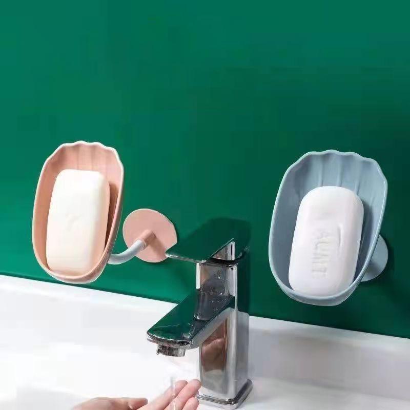 Soap Box Wall Hanging Drain Soap Rack Free Perforation Household Shelf To Put Soap Shelf Bathroom Soap Holder